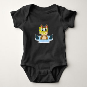 Meerkat Diver Shark Fin Romper