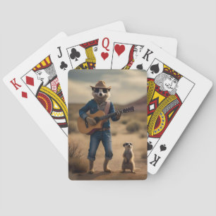 Meerkat Duet: Samen Stryken in Harmonie, Pokerkaarten