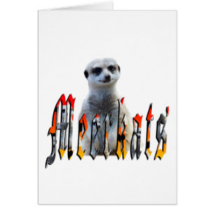 Meerkat en Meerkats Afbeelding Logo,