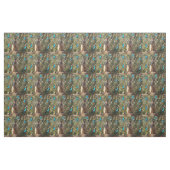 Meerkat Et Papillons Bleus, Tissu (Fat Quarter)