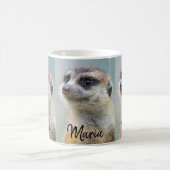 Meerkat Green Mug (Centre)