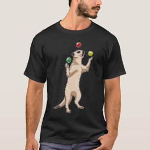 Meerkat Juggler T-shirt