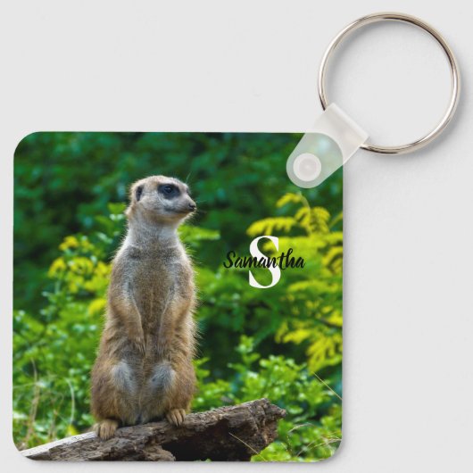 Meerkat Keyring Sleutelhanger (Achterkant)