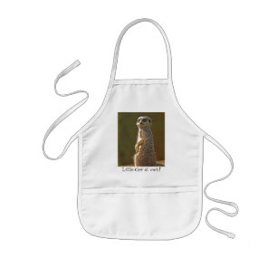Meerkat kind'Apron Kinder Schort