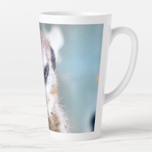 MEERKAT Latte Mug (Droite)
