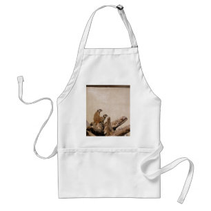 Meerkat Lookout Standaard Schort
