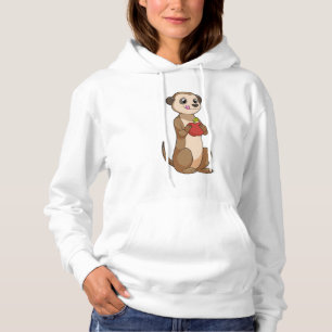 Meerkat met Apple Hoodie