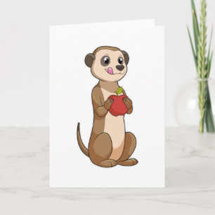 Meerkat met Apple Kaart