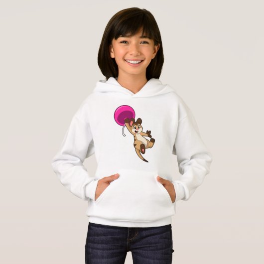 Meerkat met ballon (Voorkant volledig)