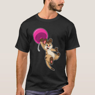 Meerkat met ballon t-shirt