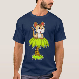Meerkat met boom t-shirt