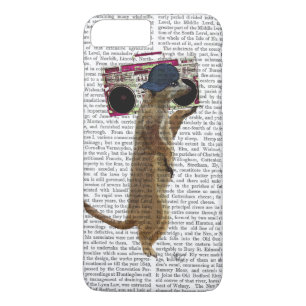 Meerkat met getto Blaster 2 van de Boom Box iPhone 8 Plus / 7 Plus Hoesje