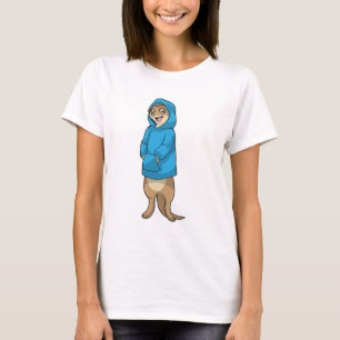 Meerkat met Hoodie T-shirt