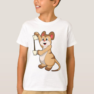 Meerkat met koffie en koffie.PNG T-shirt