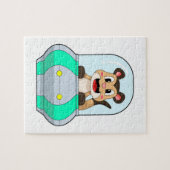 Meerkat met onderzeeër legpuzzel (Horizontaal)