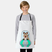 Meerkat met onderzeeër schort (Gedragen)