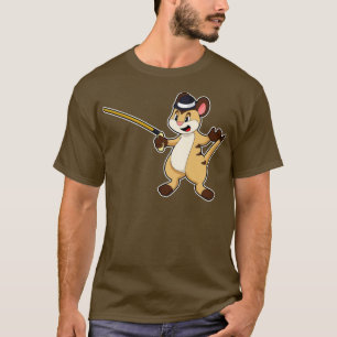 Meerkat met Pet Wandelstok T-shirt