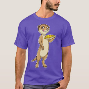 Meerkat met Pizza T-shirt