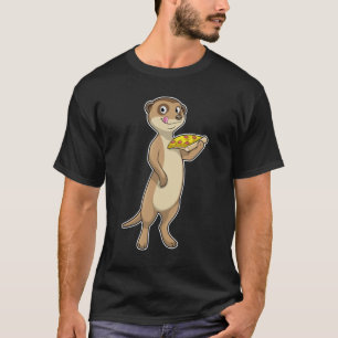 Meerkat met Pizza T-shirt