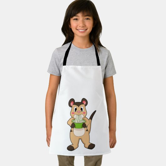 Meerkat met Ramen Schort (Insitu)