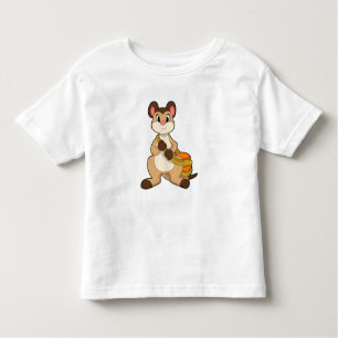 Meerkat met tas kinder shirts