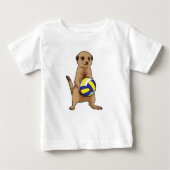 Meerkat met volleybal (Voorkant)