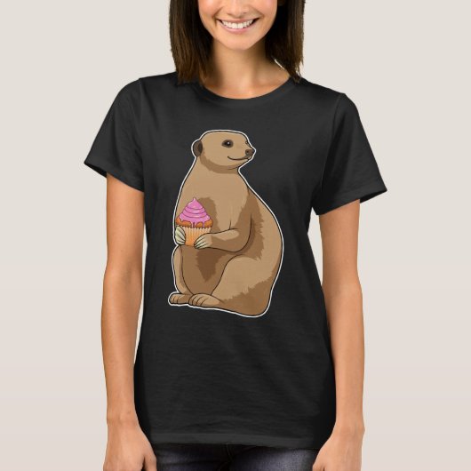 Meerkat Muffin T-shirt (Voorkant)