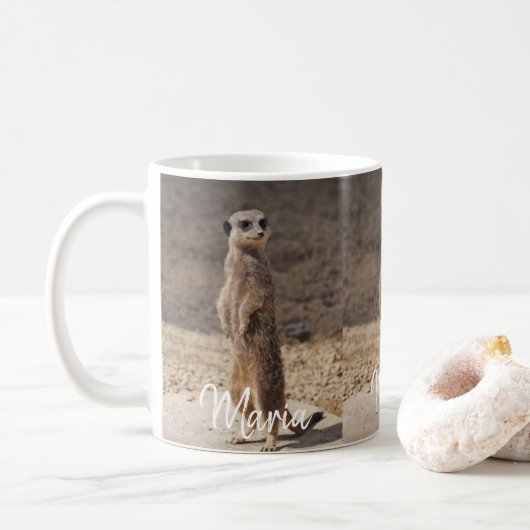 Meerkat Mug (Avec donut)