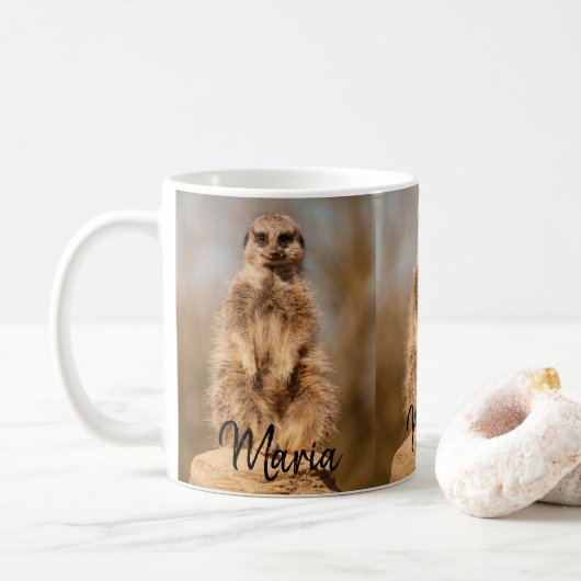 Meerkat Mug (Avec donut)