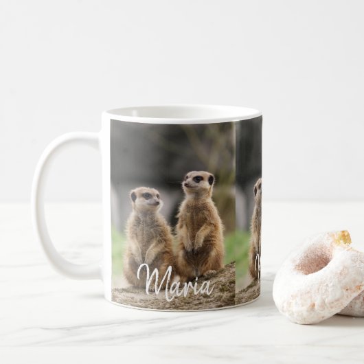 Meerkat Mug (Avec donut)