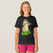 Meerkat Musician Violin T-shirt (Voorkant volledig)