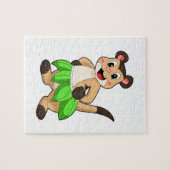 Meerkat op Ballet Dance Legpuzzel (Horizontaal)