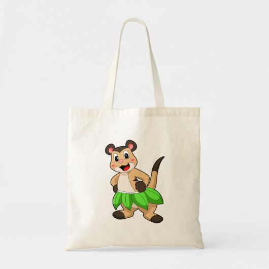 Meerkat op Ballet Dance Tote Bag (Voorkant)