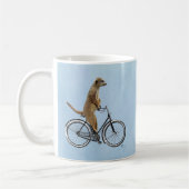 Meerkat op fiets 2 koffiemok (Links)