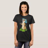 Meerkat Paraplu T-shirt (Voorkant volledig)