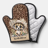 Meerkat safari jungle zoo animal gardien cuisine (Recto/Verso)