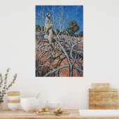 Meerkat sentinel - Kunstdruk Poster (Keuken)