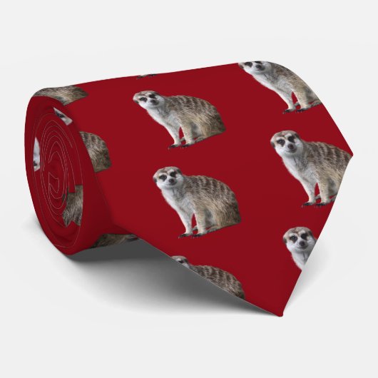 Meerkat Stropdas (Opgerold)