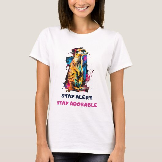 Meerkat T-shirt (Voorkant)