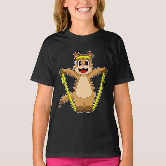 Meerkat touw springtouw t-shirt (Voorkant)