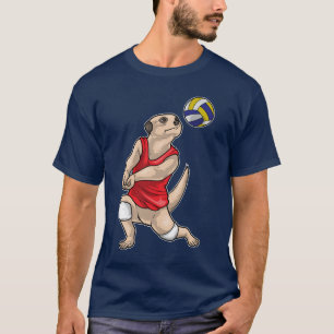 Meerkat Volleybalspeler T-shirt