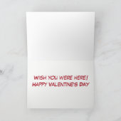 Meerkat vous manquant carte de voeux (Intérieur)