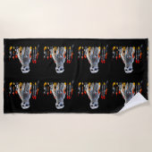 Meerkats Et Nom, Serviette De Plage (Devant)