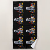 Meerkats Et Nom, Serviette De Plage (Devant)