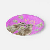Meerkats I do Wedday, Paper Party Borden Papieren Bordje (Gekanteld)