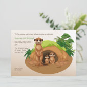 Meerkats Kaart (Staand voorkant)