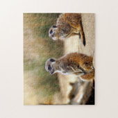 Meerkats. Legpuzzel (Verticaal)