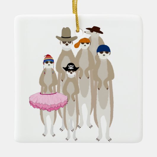Meerkats Ornament (Voorkant)