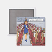 Meerkats sur un aimant de plan (Recto/Verso)