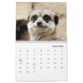 Meerkats Wall Agenda Kalender (Mar 2026)